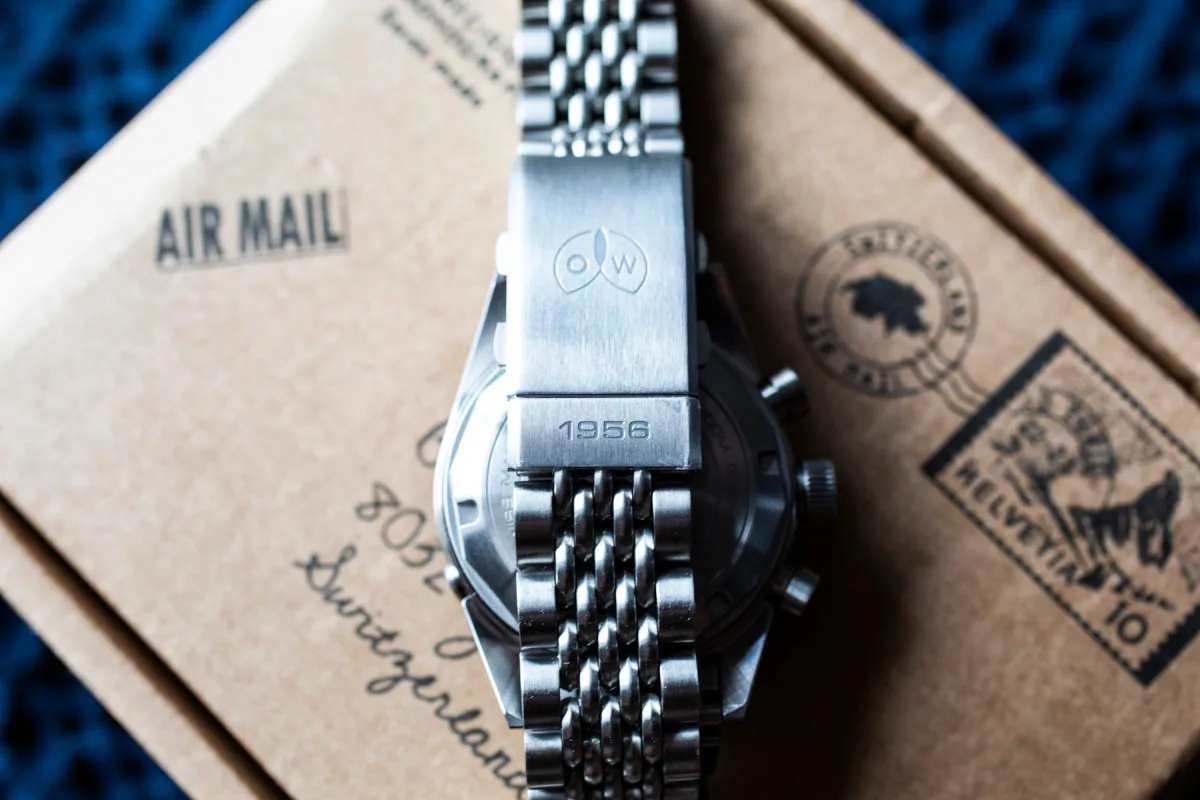 Vintage Ollech & Wajs Astrochron watch
