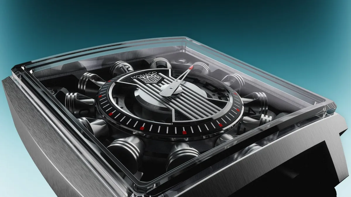 TAG Heuer Monaco Speed 12 watch front view
