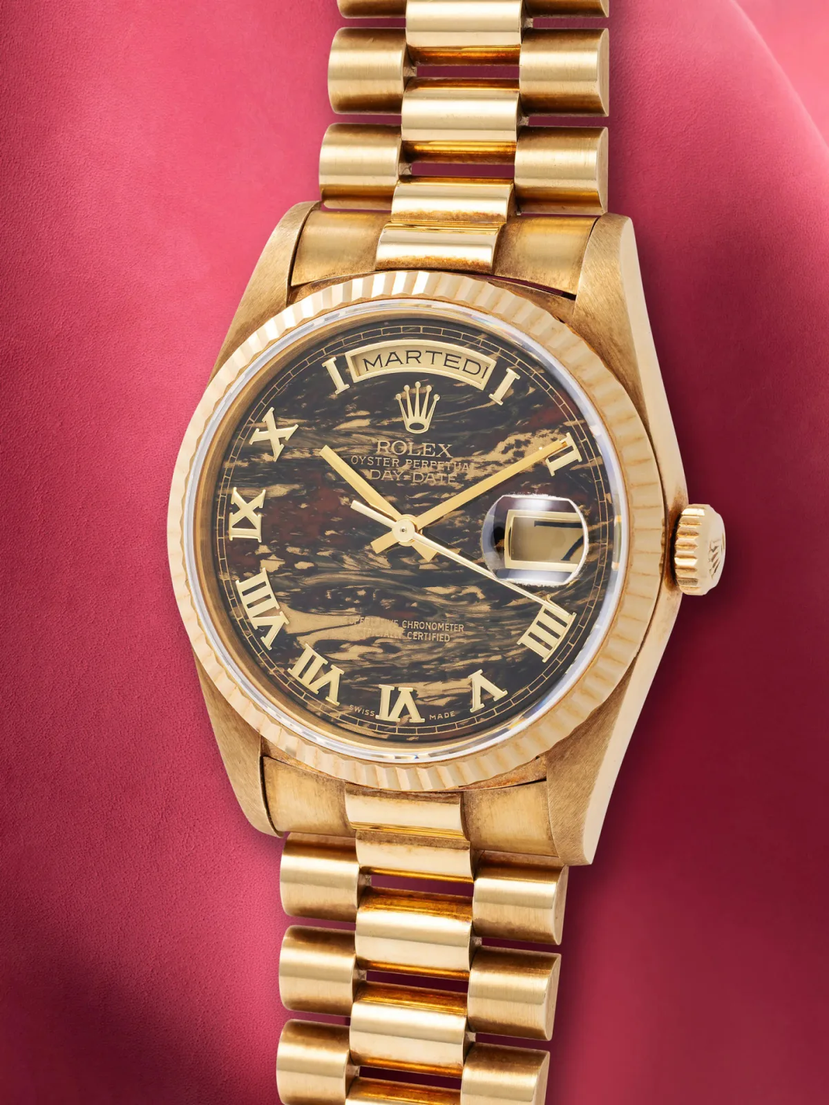 Rolex Day-Date Ref. 18238 with obsidian dial
