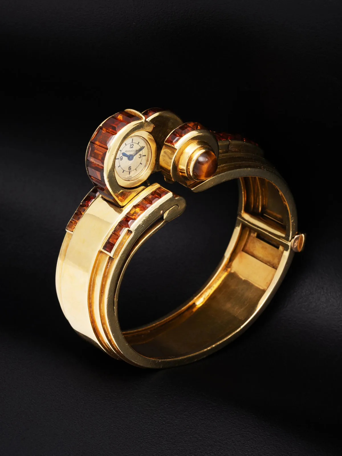 Jaeger-LeCoultre Lady Cuff with citrine inlays