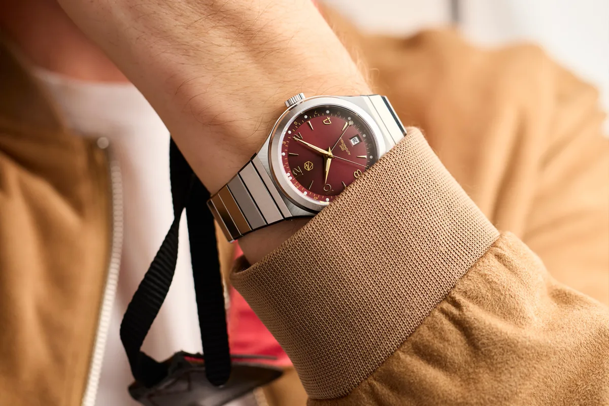 Integrated steel bracelet of Manime La Méridienne