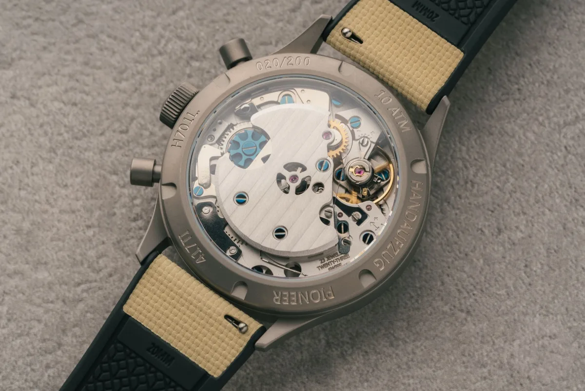 Luminescence test of Hanhart 417 TI Desert Pilot