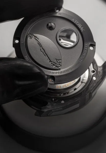 ATOWAK Mars Age watch movement and strap