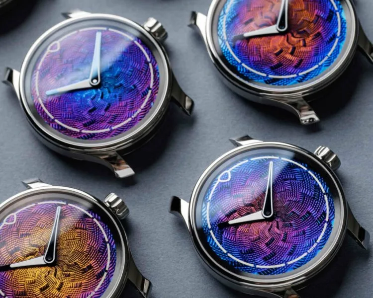 In-house watch movement illustration