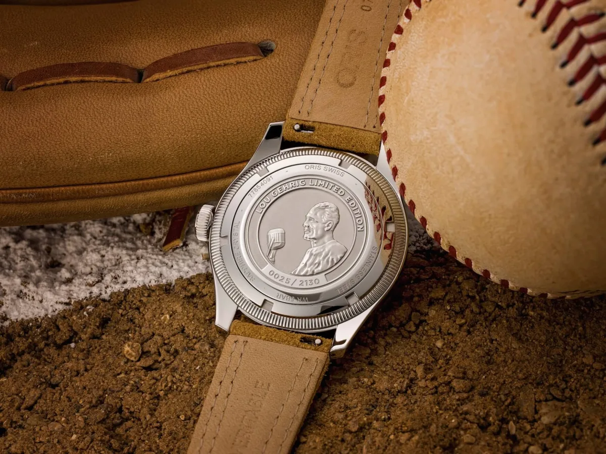 Hank Aaron Limited Edition watch by Oris