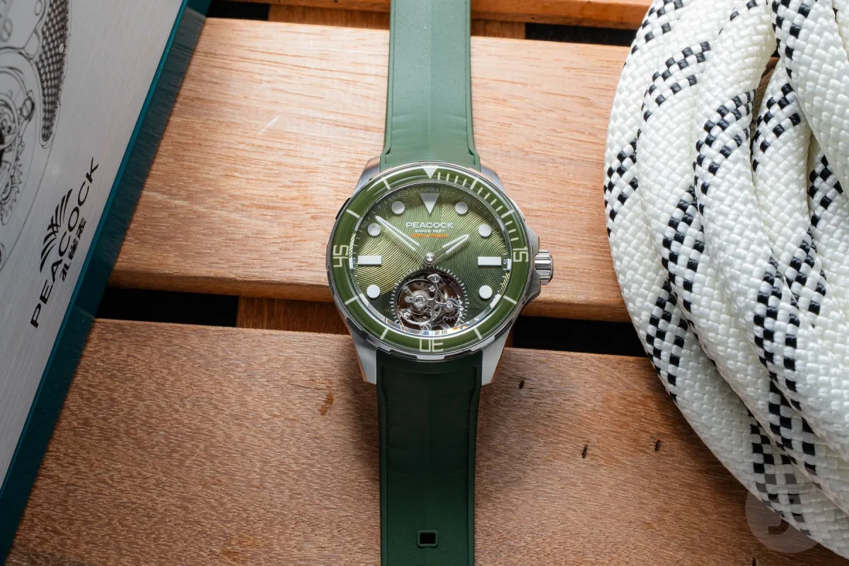 New Peacock Haiyi Tourbillon Dive Watch