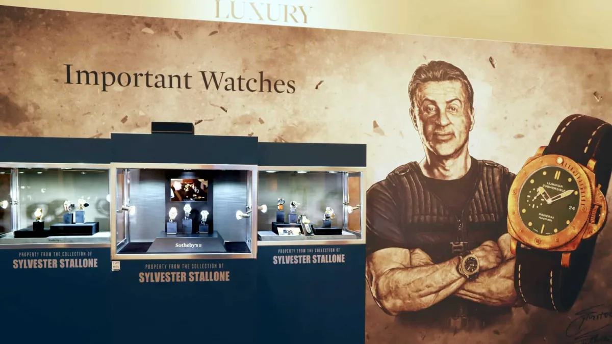 Sylvester Stallone's Watch Collection Auctioned