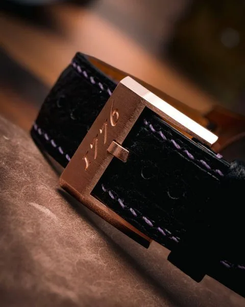 Close view of Liberty 250's intricate dial design