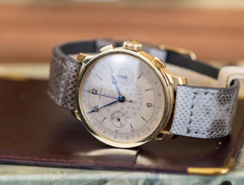 Longines 13ZN Chronograph with elegant pulsometer
