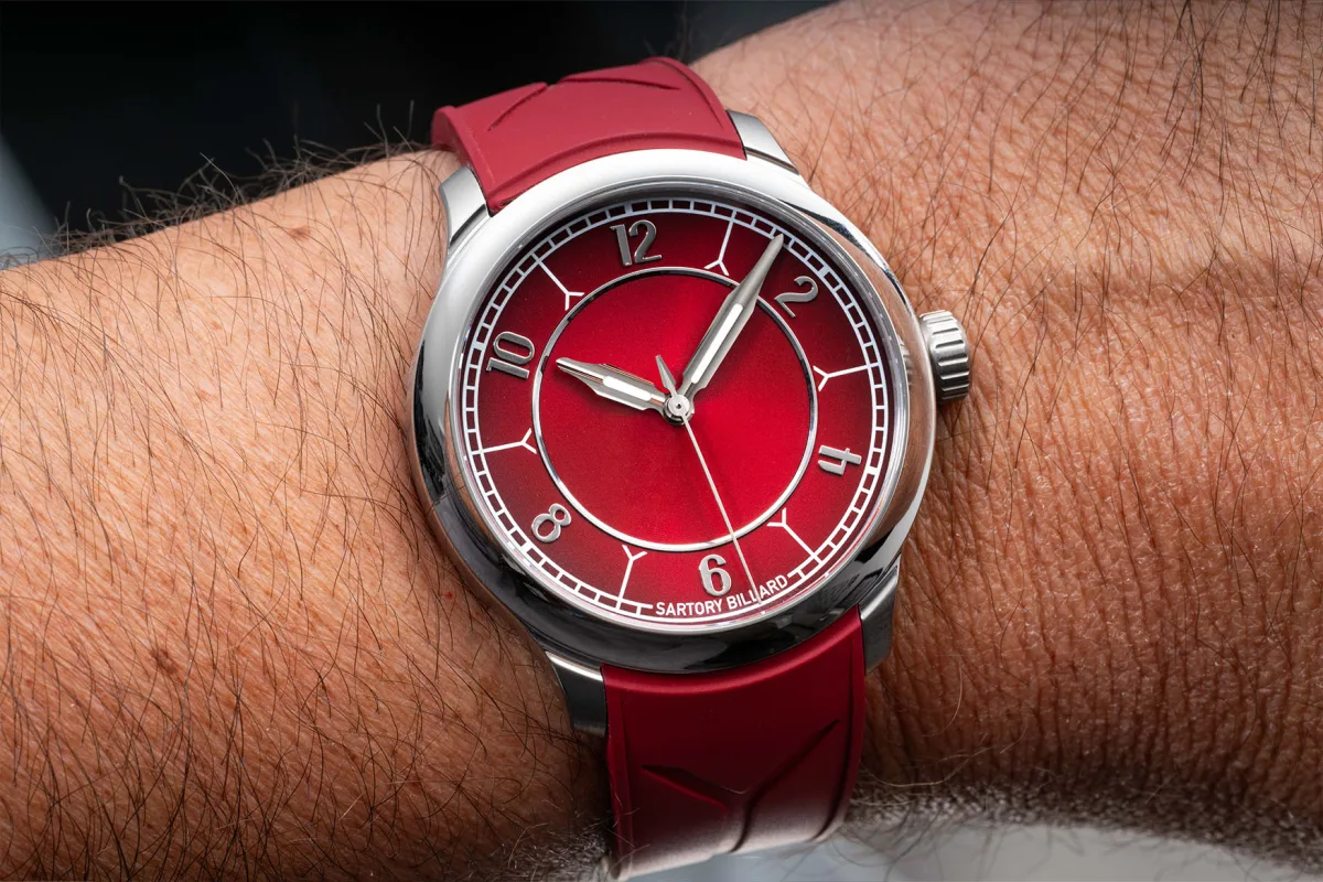 Sartory-Billard SB04E Nuances dial close-up