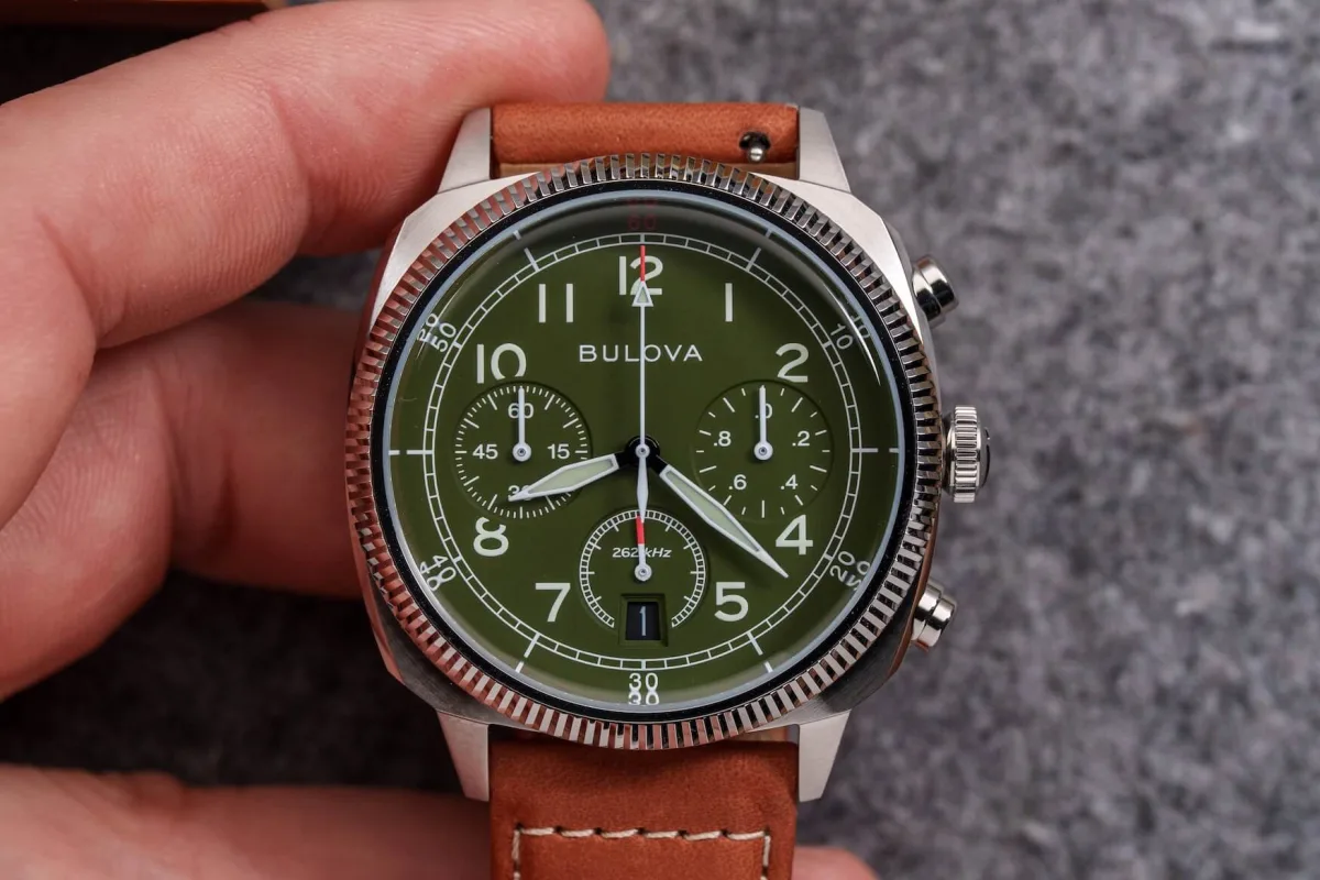 Bulova Military VWI Special Edition watch face