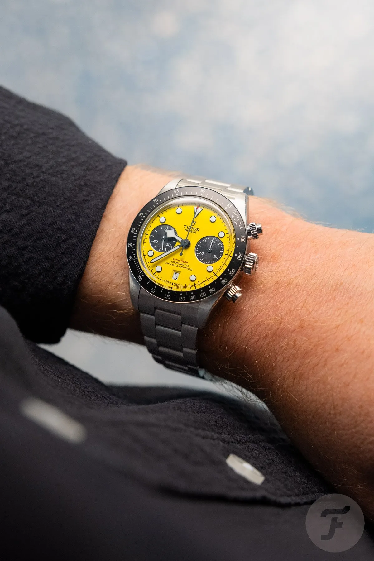 Stainless steel bracelet of Girard-Perregaux Laureato