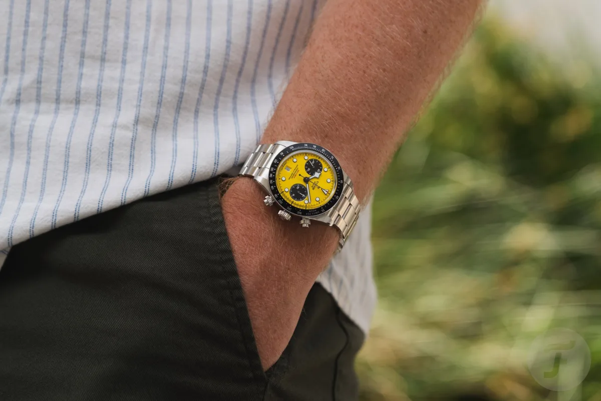 Tudor Black Bay Chrono 39 with red-tipped second hand