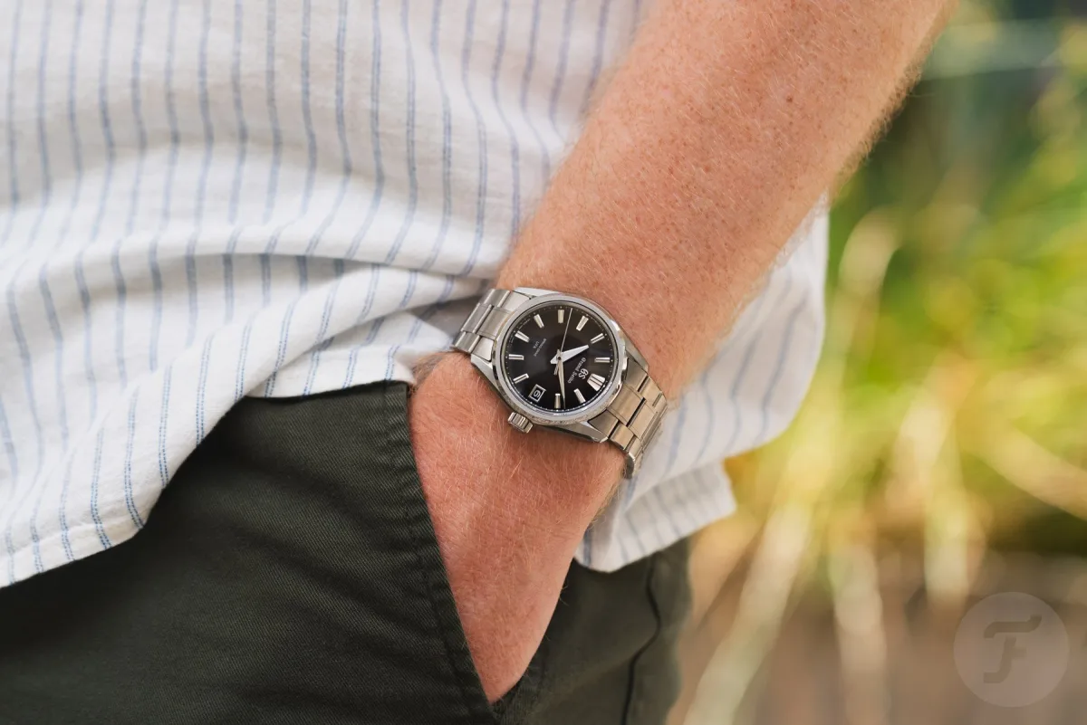 Grand Seiko Evolution 9 case finishing details