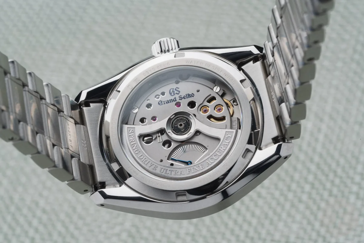 Grand Seiko SLGB007 with black Lake Suwa dial