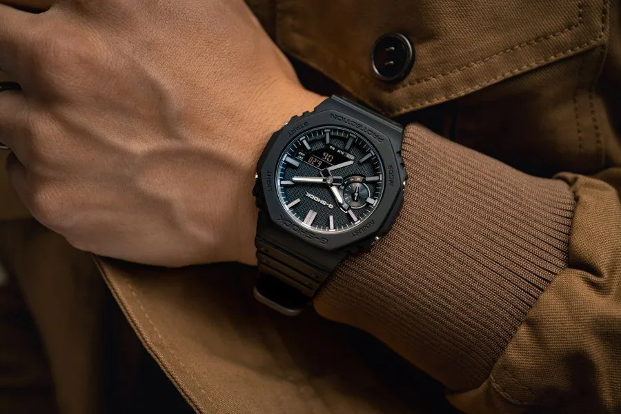 Casio G-SHOCK Luxe Black collection watches