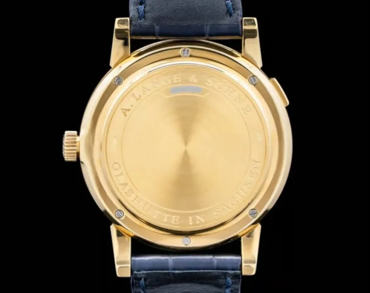 A. Lange & Söhne Lange 1 with original solid case back