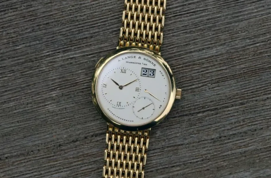 A. Lange & Söhne Lange 1 showcasing its growing secondary market popularity