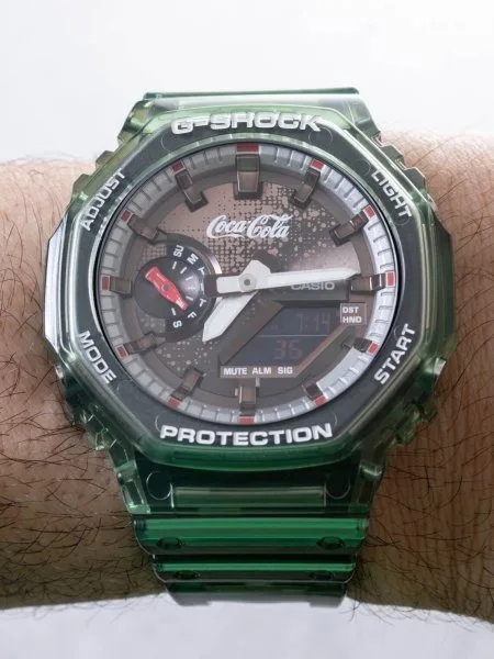 Casio G-Shock GA2100 Coca-Cola watch model