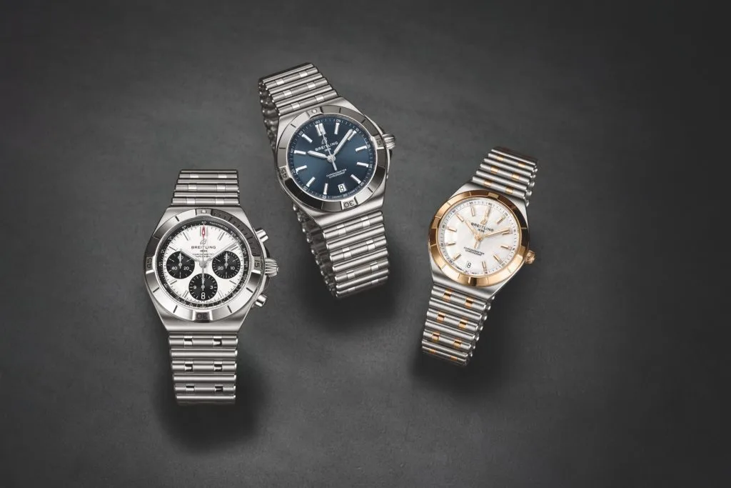 Breitling Navitimer watch with pilot's chronograph
