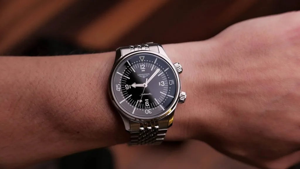 Longines Master collection watch with Roman numerals