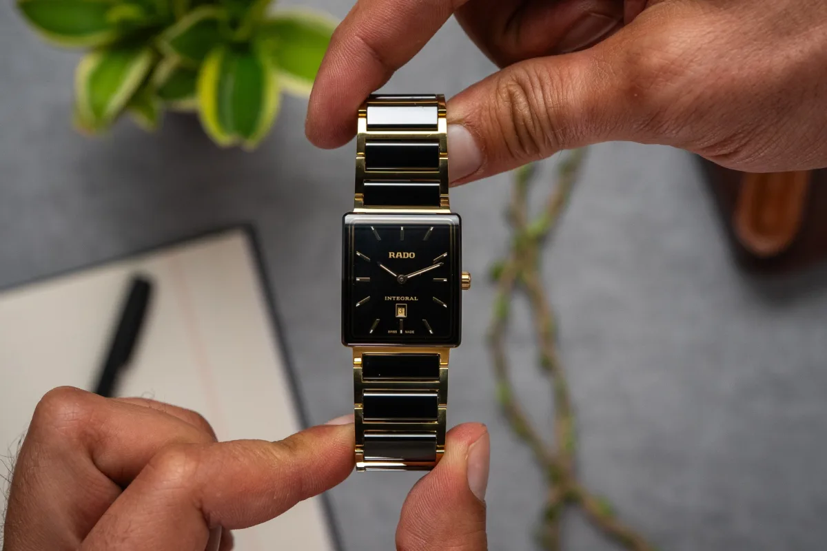 Rado Integral watch case and bracelet
