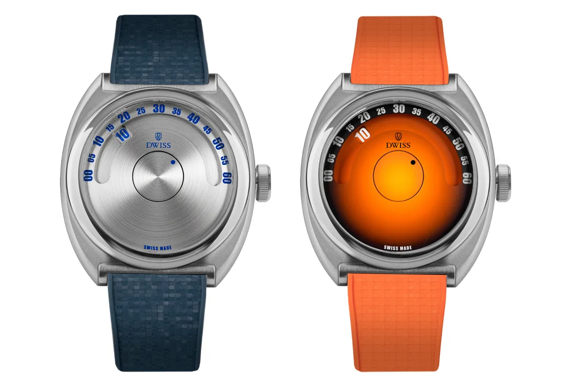 DWISS S1 Wandering Hours anniversary edition dial
