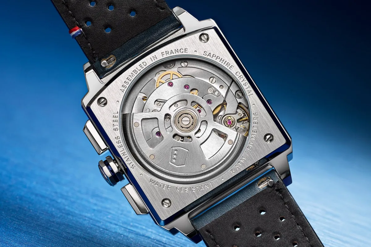 Depancel Série-R Ice Blue motorsport-inspired dial
