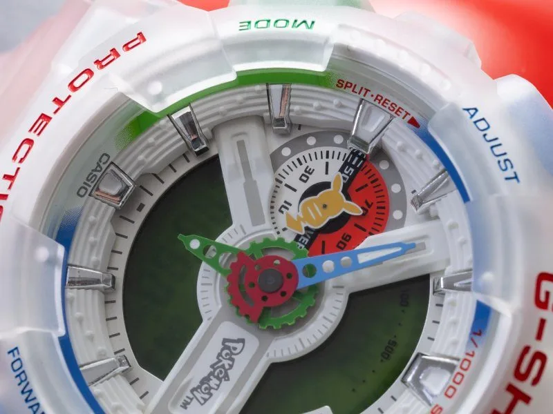 Casio G-Shock GA-110PKM watch with Pokémon theme