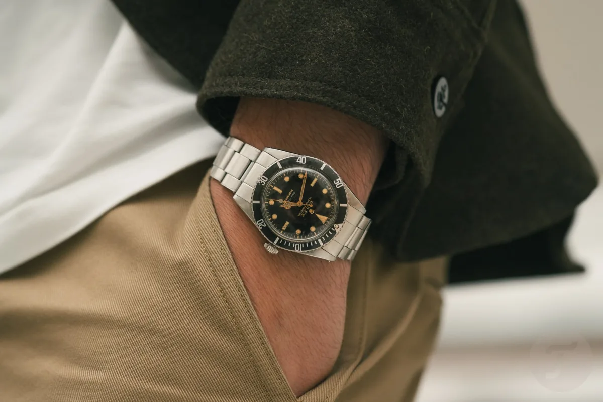 Image of a luxury watch on a wrist