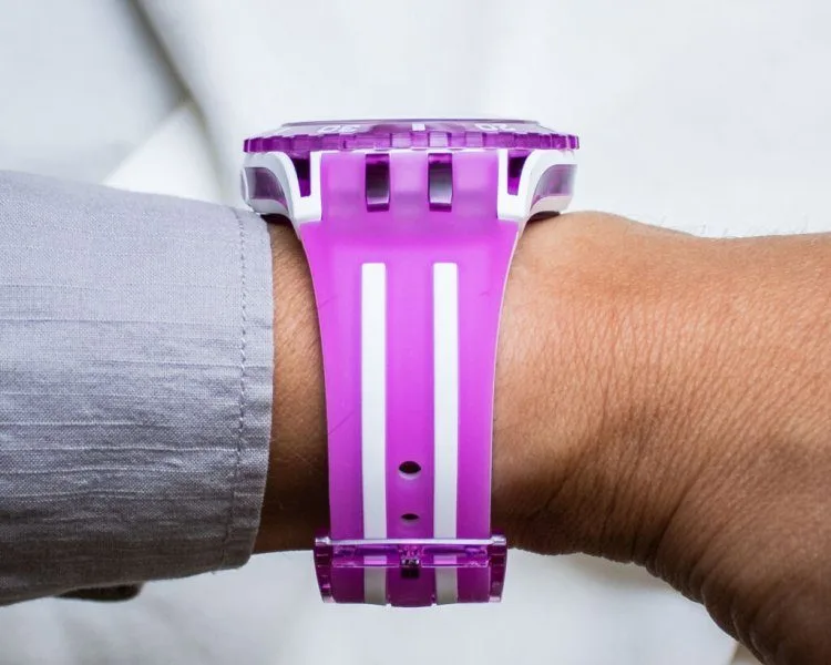 Swatch SCUBAQUA overall aesthetic and strap details