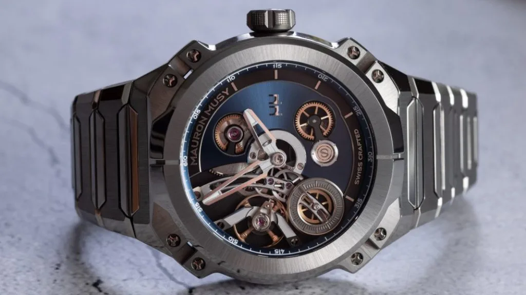 Mauron Musy NODE° watch showcasing nO-Ring technology