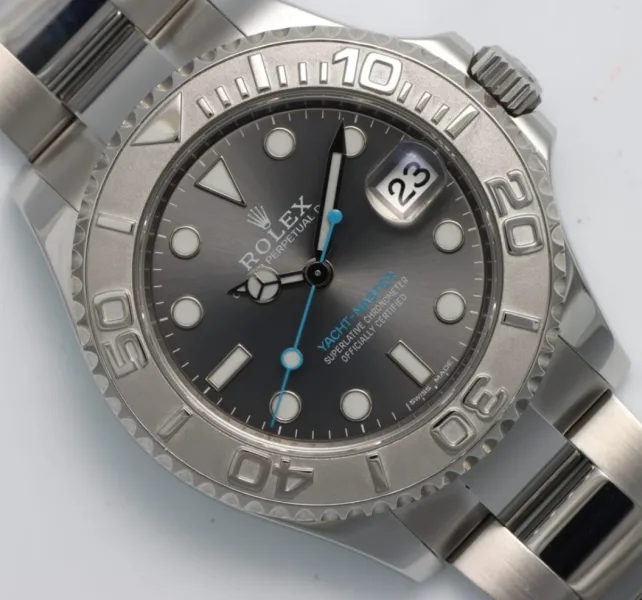 Rolex Yacht-Master II regatta chronograph with blue bezel