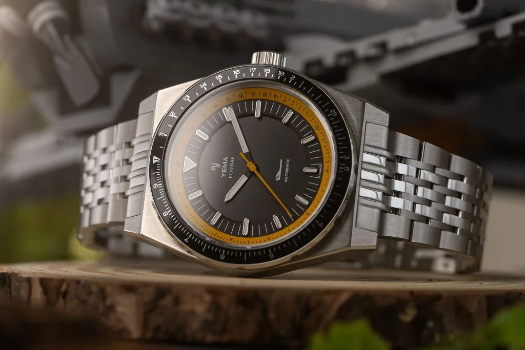 Vintage Yema Yachtingraf watch with countdown timer