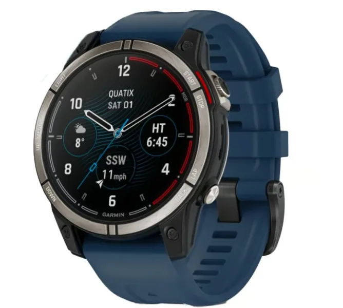 Garmin Quatix 7 smart yacht watch with touchscreen