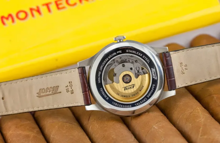 Example of a luxury watch with an in-house movement