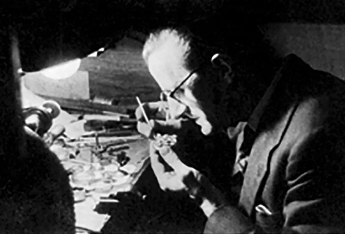 Modern Fortis watch production facility