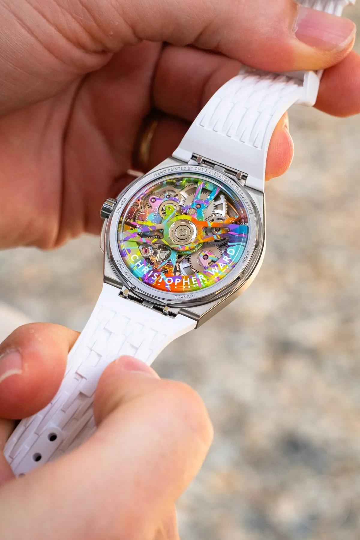 Twelve Xander with integrated rubber strap