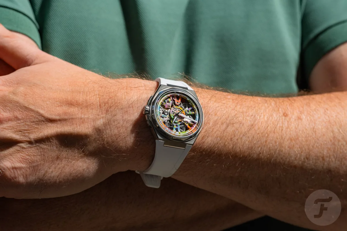 Twelve Xander on the wrist with colorful design