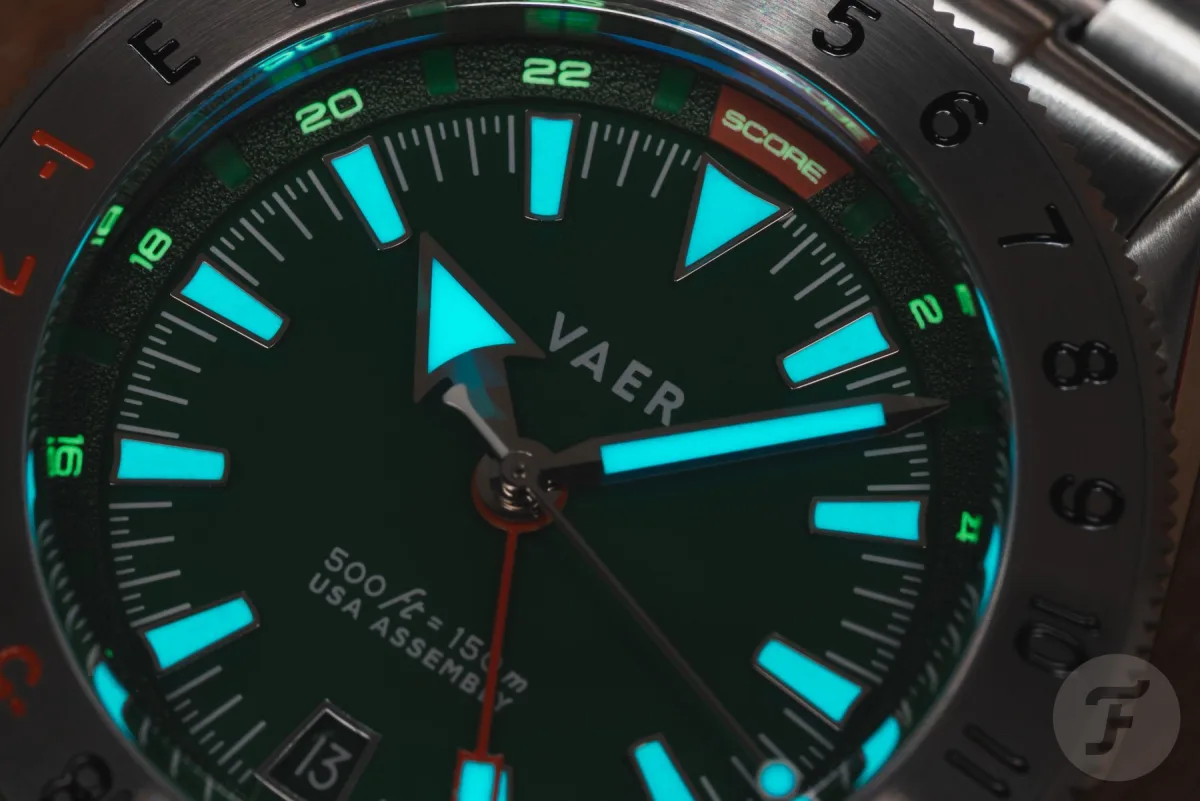 Vaer G2 Fairway GMT technical specifications