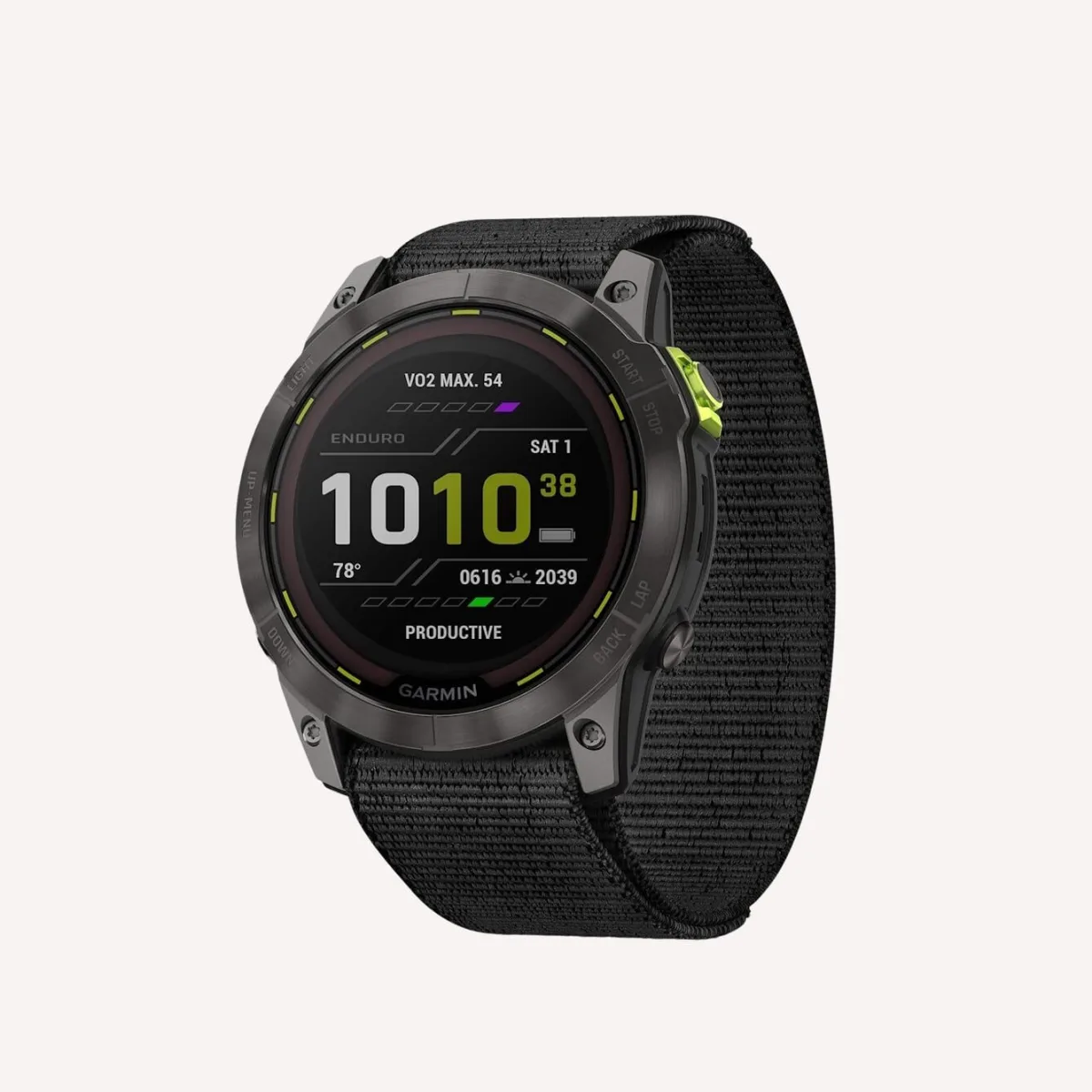 Garmin Enduro 2 watch with long battery life