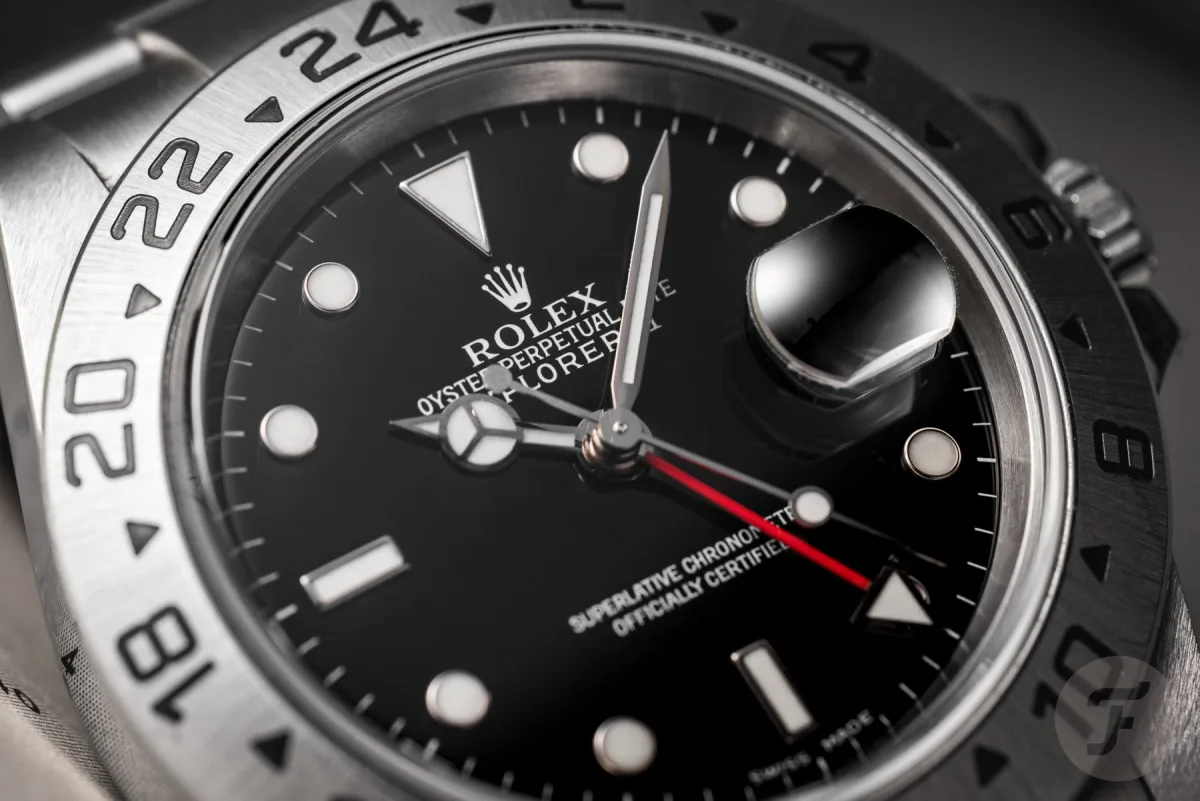 Rolex Explorer II ref. 16570 with steel bezel