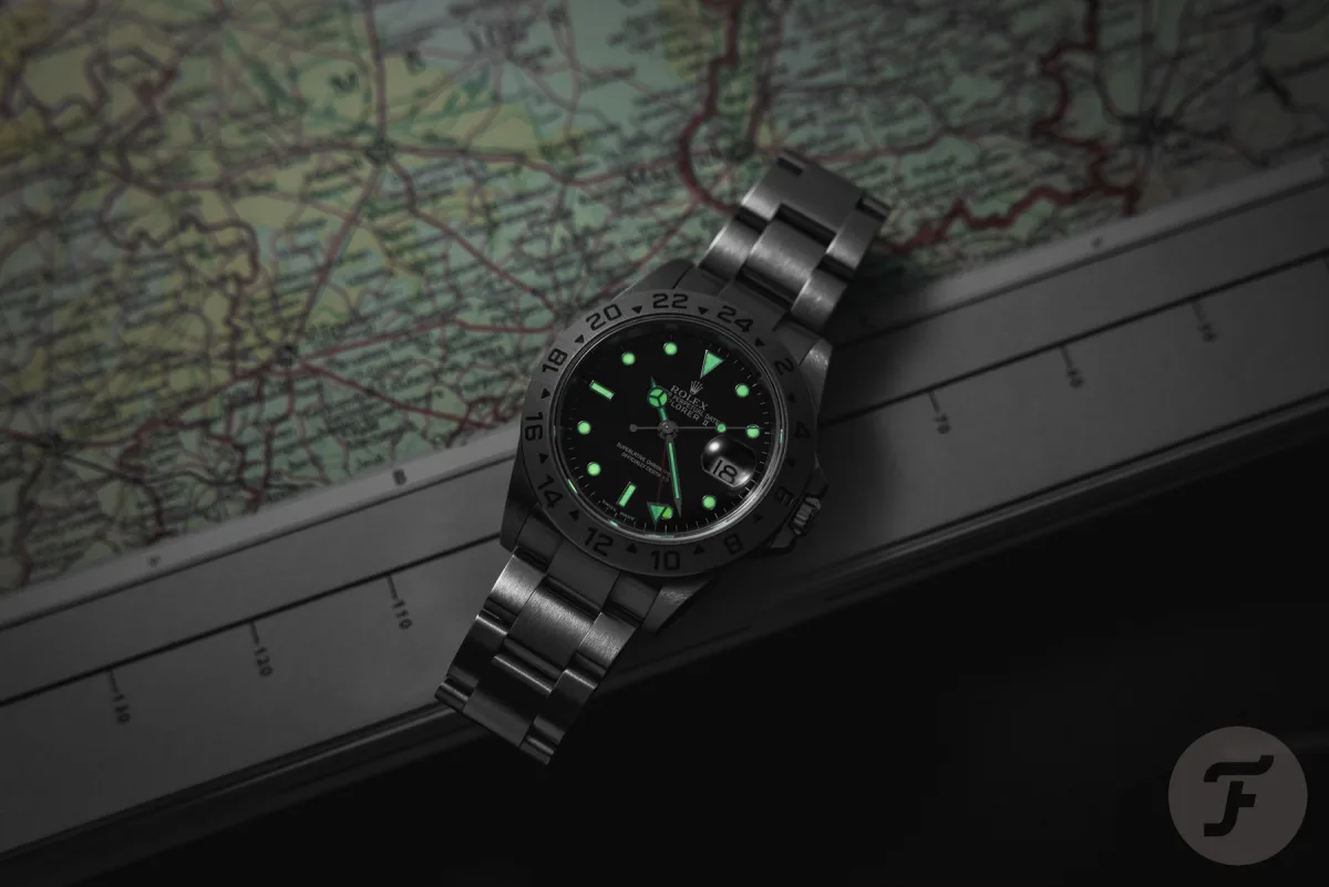 Vintage Rolex watches in a collection
