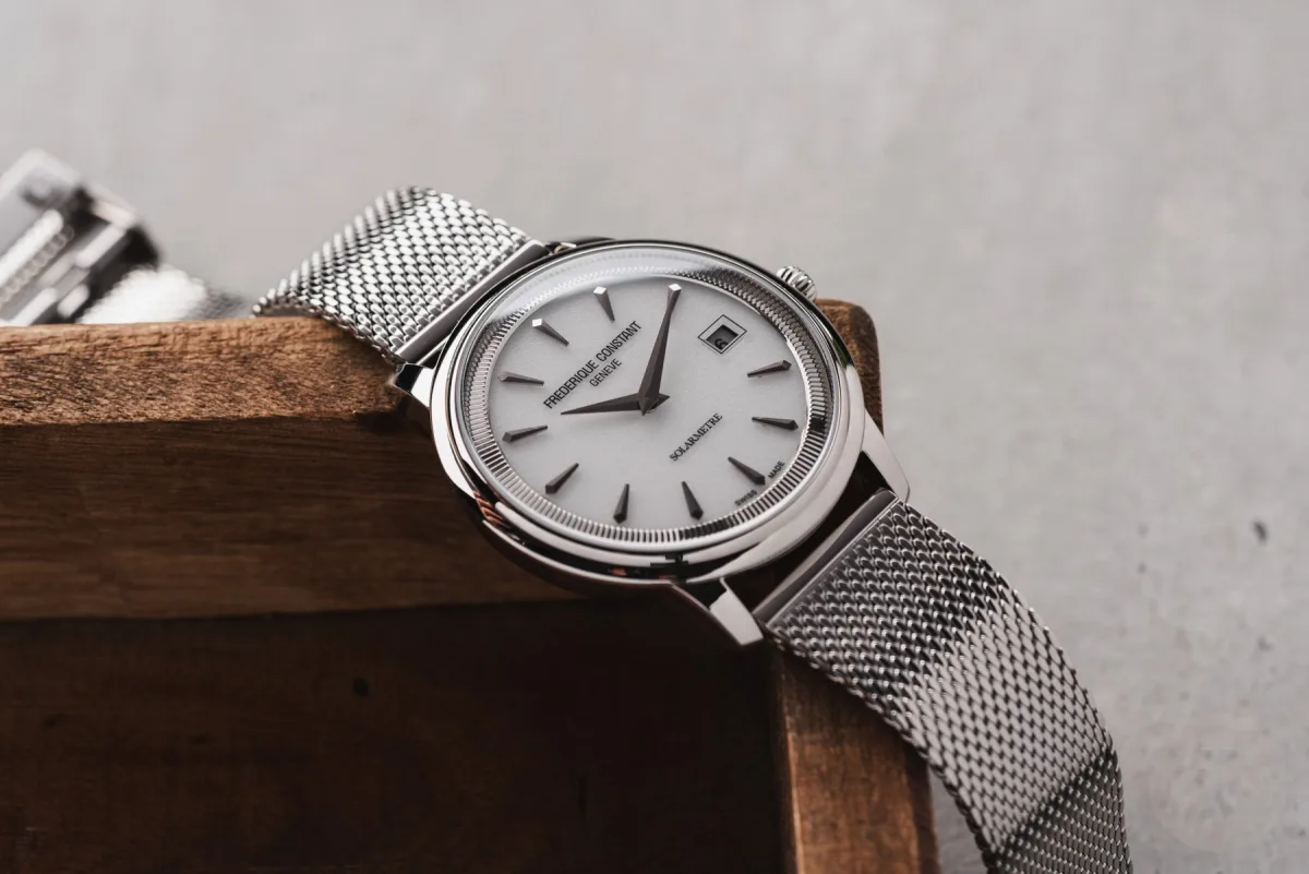 Frederique Constant Moneta Solarmetre dial variations