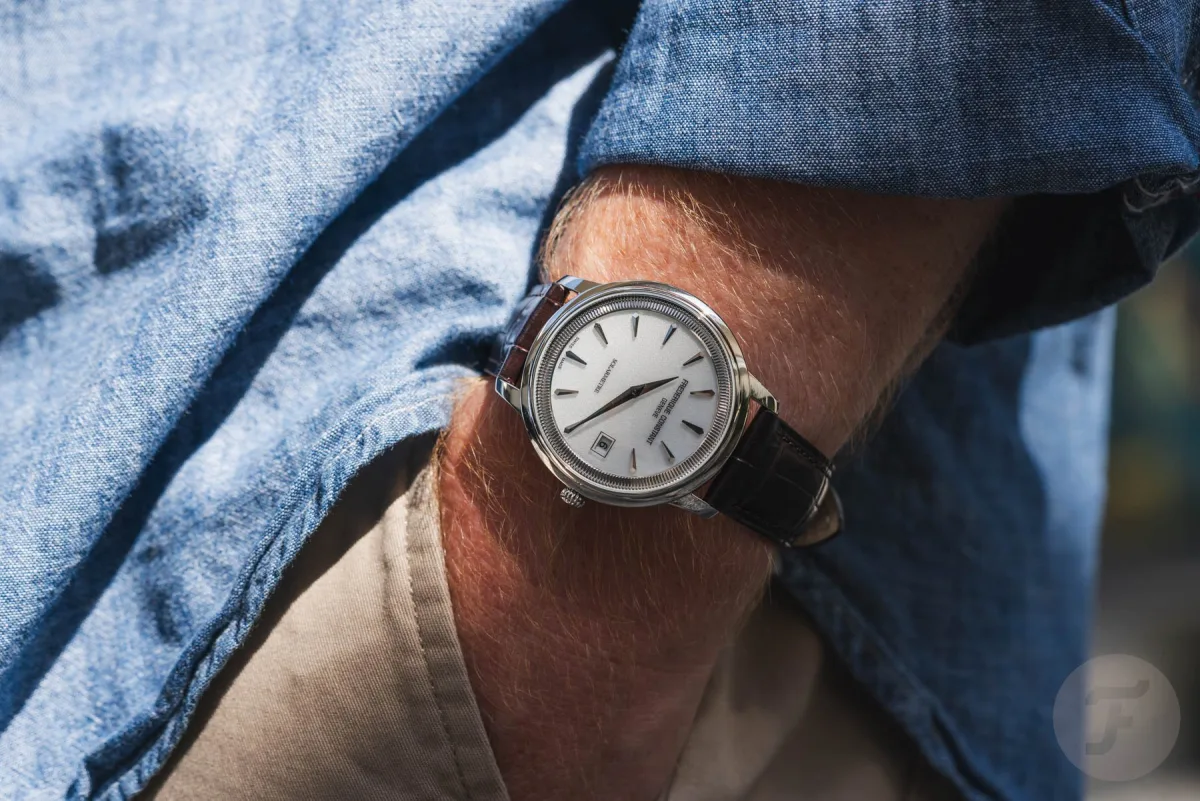 Frederique Constant Moneta Solarmetre with Milanese bracelet
