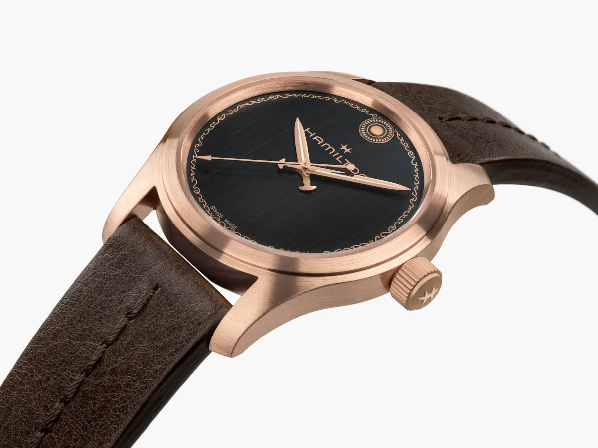 Dial details of Hamilton Khaki Field Auto The Odyssey Limited Edition