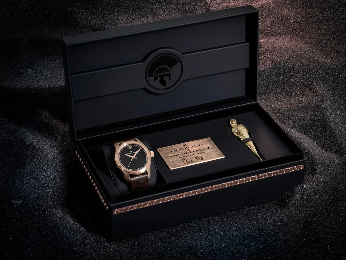 Case back of Hamilton Khaki Field Auto The Odyssey Limited Edition