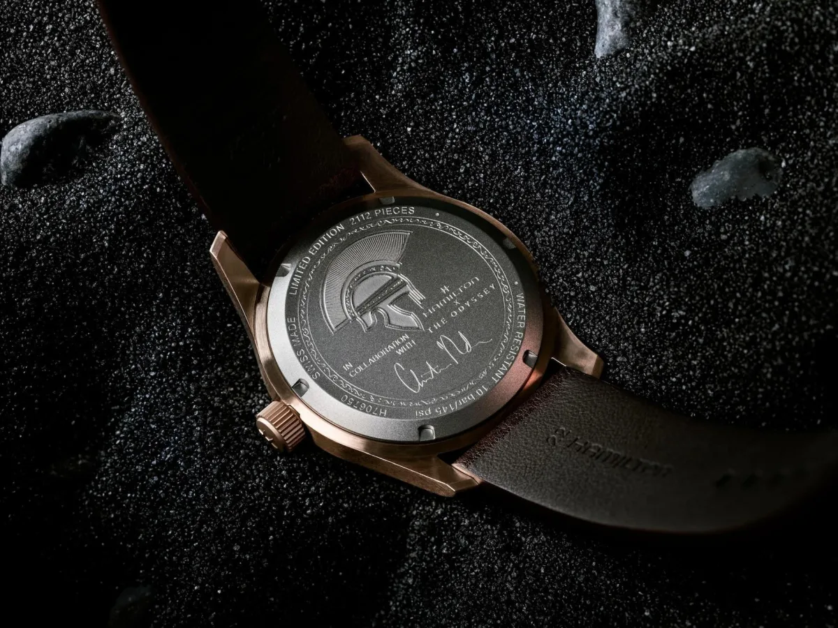 Packaging of Hamilton Khaki Field Auto The Odyssey Limited Edition
