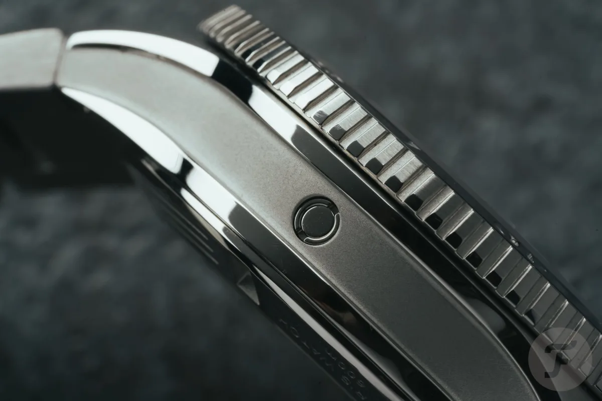 Tissot Seastar 2000 Professional showing transparent case back