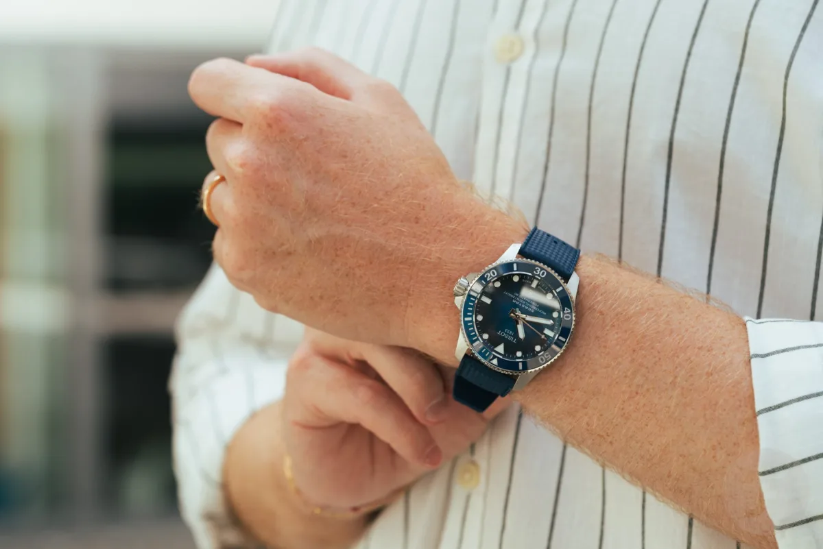 Tissot Seastar 2000 Professional with new diver's clasp